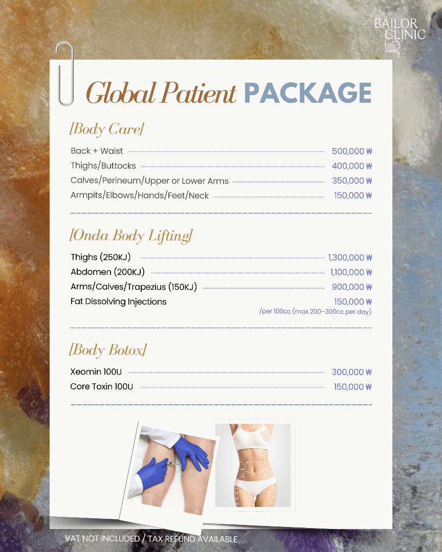 Bailor Clinic monthly event 8 - special offers and promotions