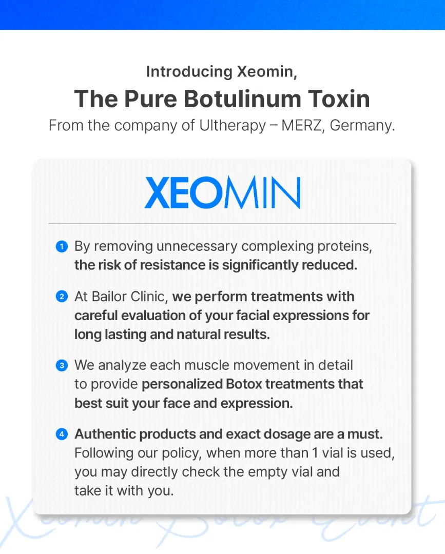 Bailor Clinic monthly event 11 - special offers and promotions