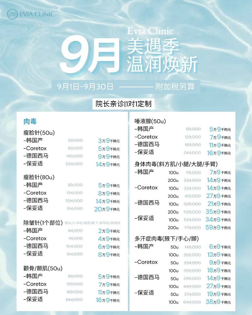 Evia clinic 每月優惠第 4 張,共 14 張